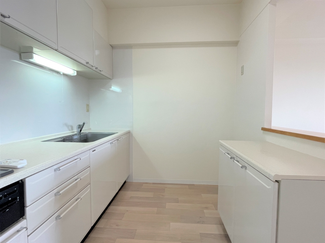 収納棚が充実していて便利◎