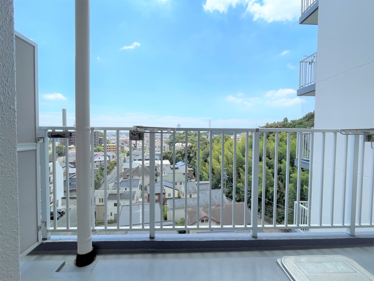 バルコニーからの景色