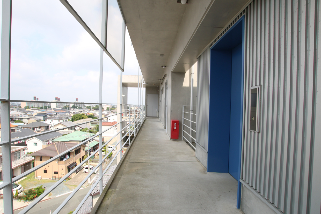 エレベーターで上がると開放感すごい！