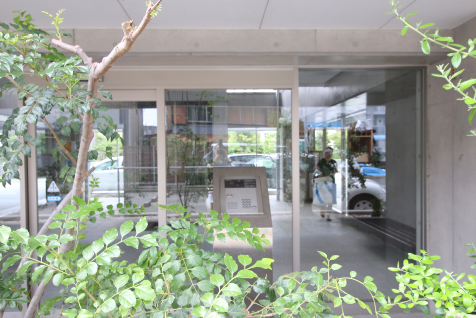 植栽も含めてデザイン。