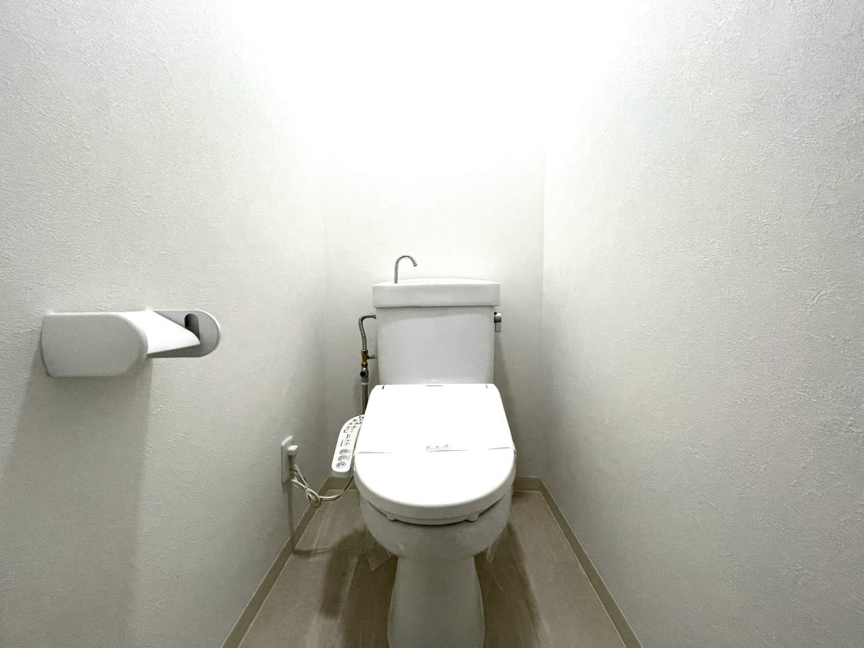 トイレもキレイです。