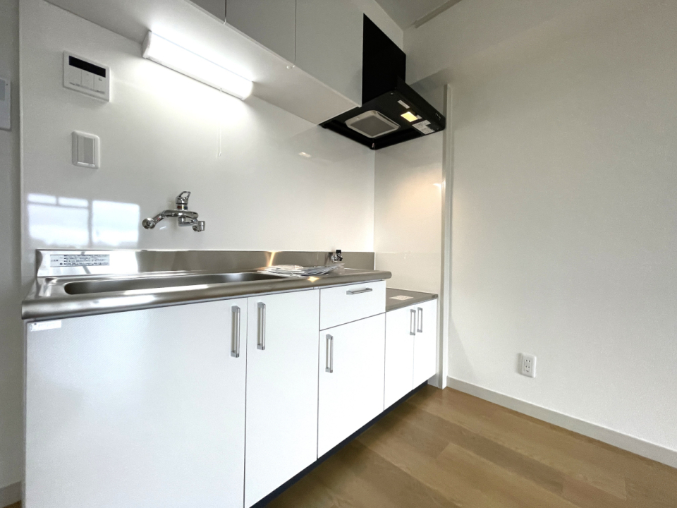 キッチンもピカピカ。