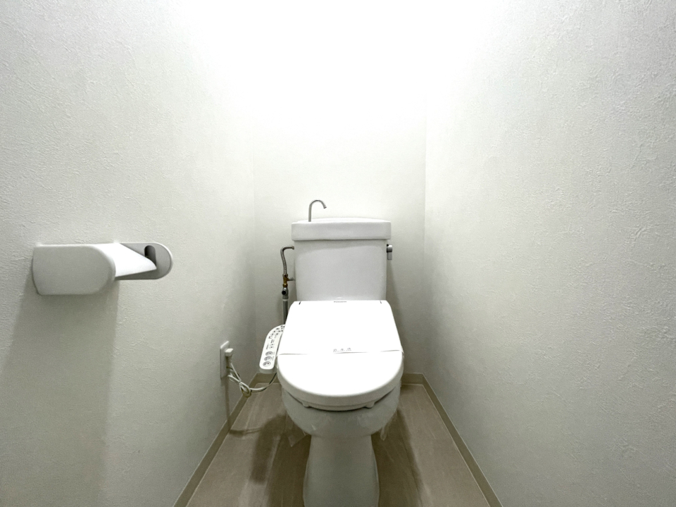 トイレもキレイです。