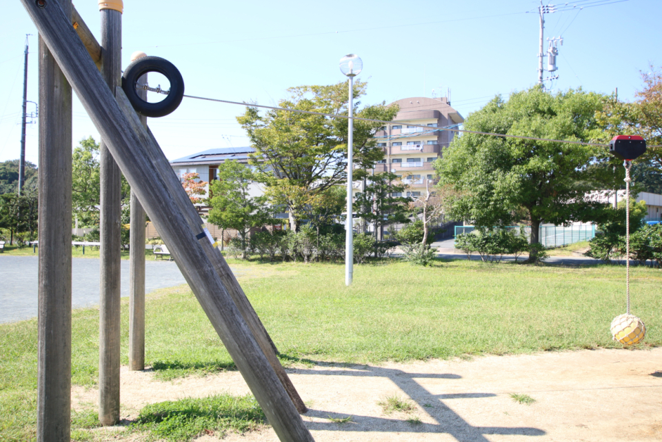 公園が近くにあって嬉しい