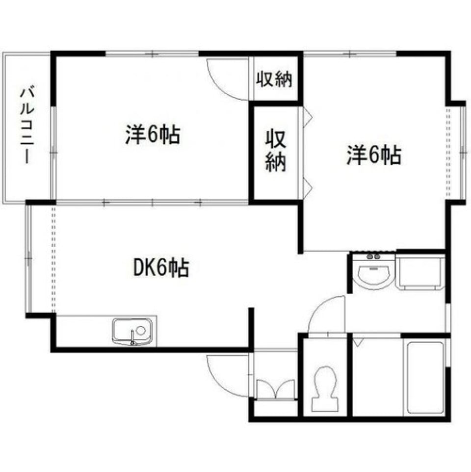 マドドアトビラの間取り図