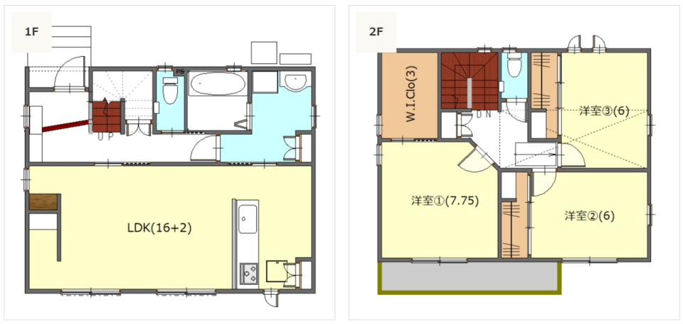 【売買物件】子供の宿題、大人の仕事。の間取り図