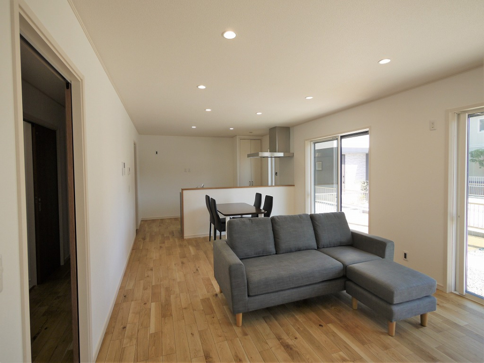 リビングは生活の中心。