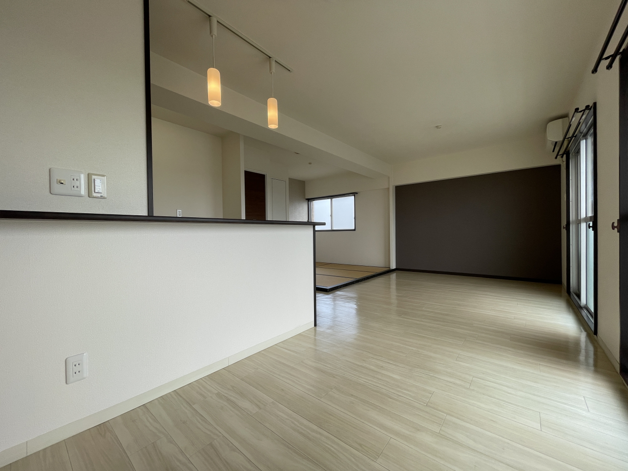 リビングは14帖の広さ！！