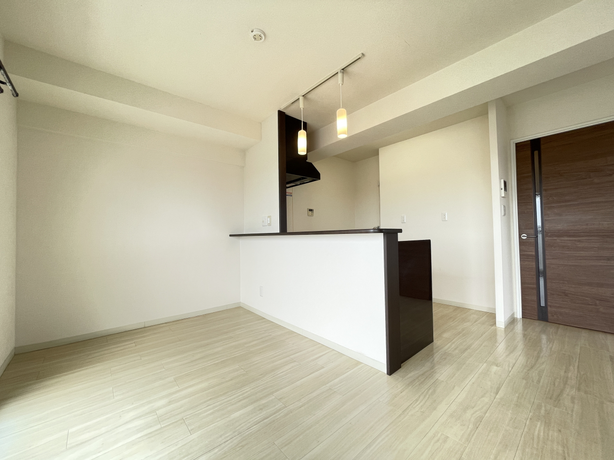 キッチンも明るい