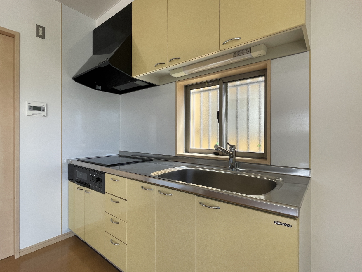 IHコンロのキッチン