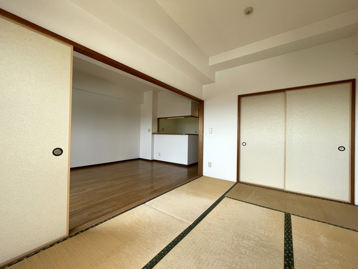 和室側からの様子