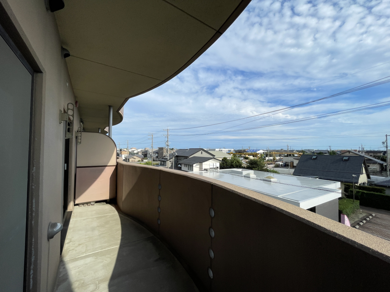 バルコニーからの景色