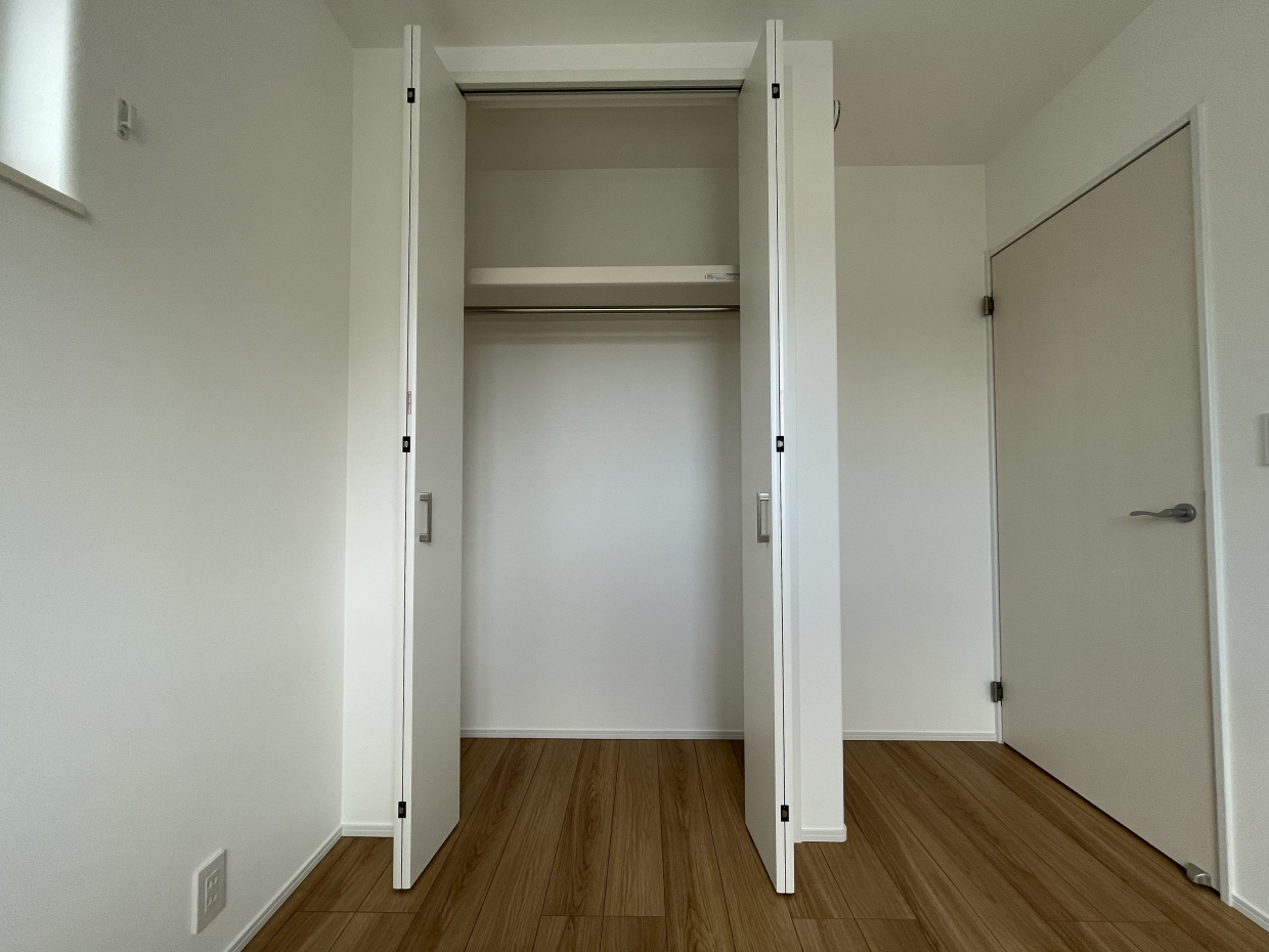 クローゼットも付いてます