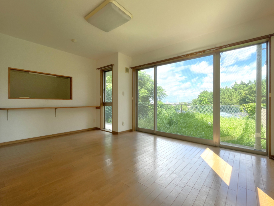 大きな窓のあるLDKは、開放感が抜群