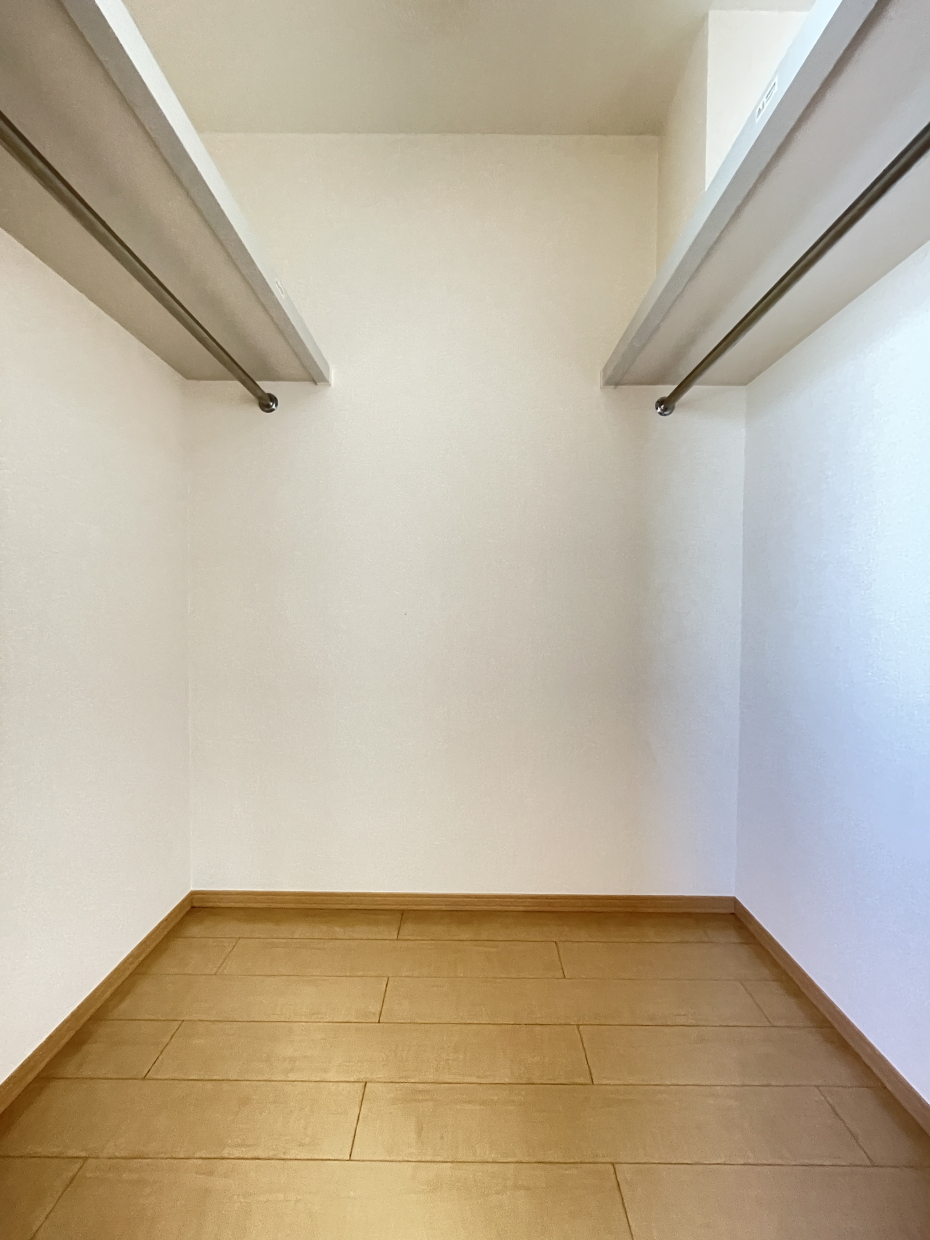 ウォークインクローゼット付き