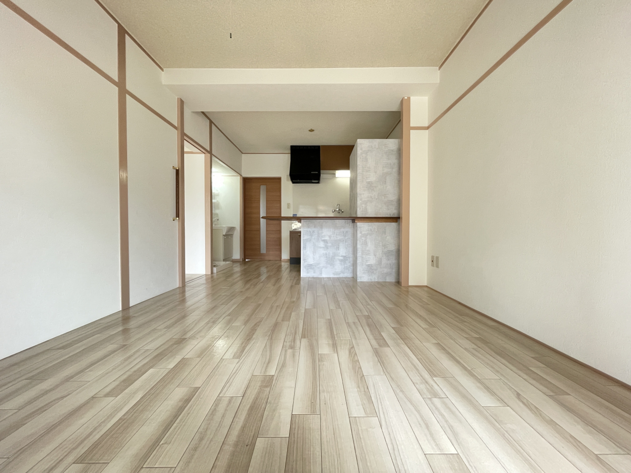 12帖のLDKは広々