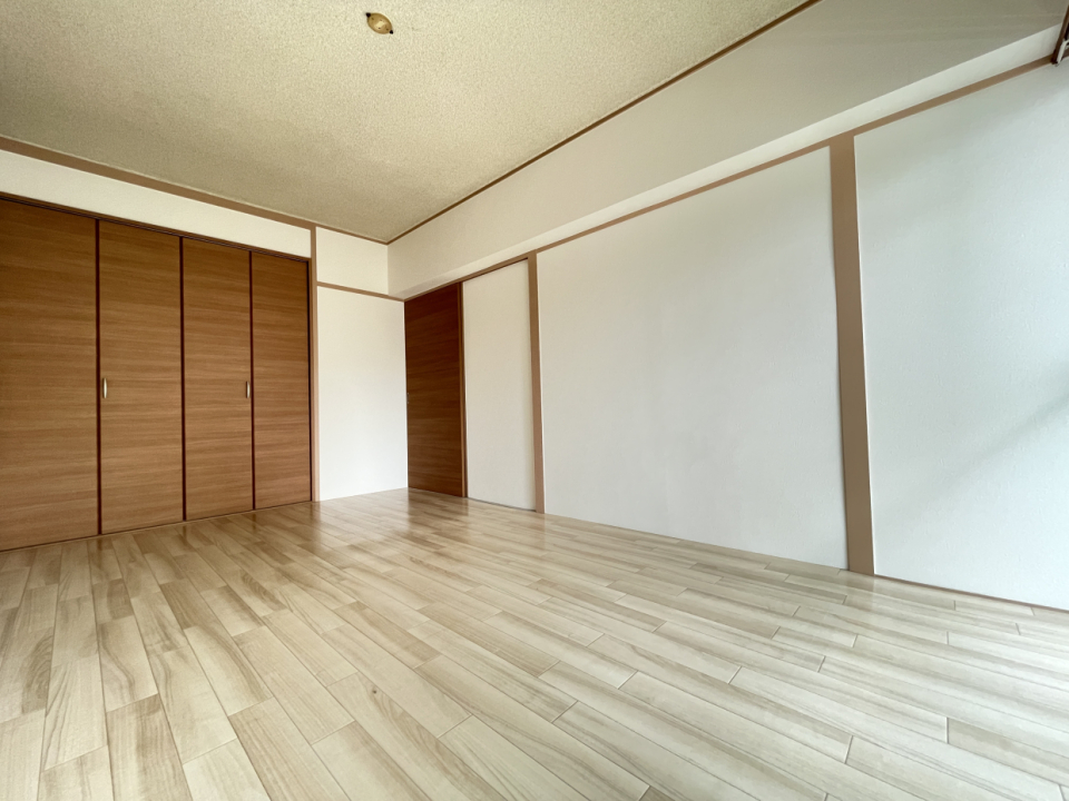 二部屋ある洋室はクローゼット付き