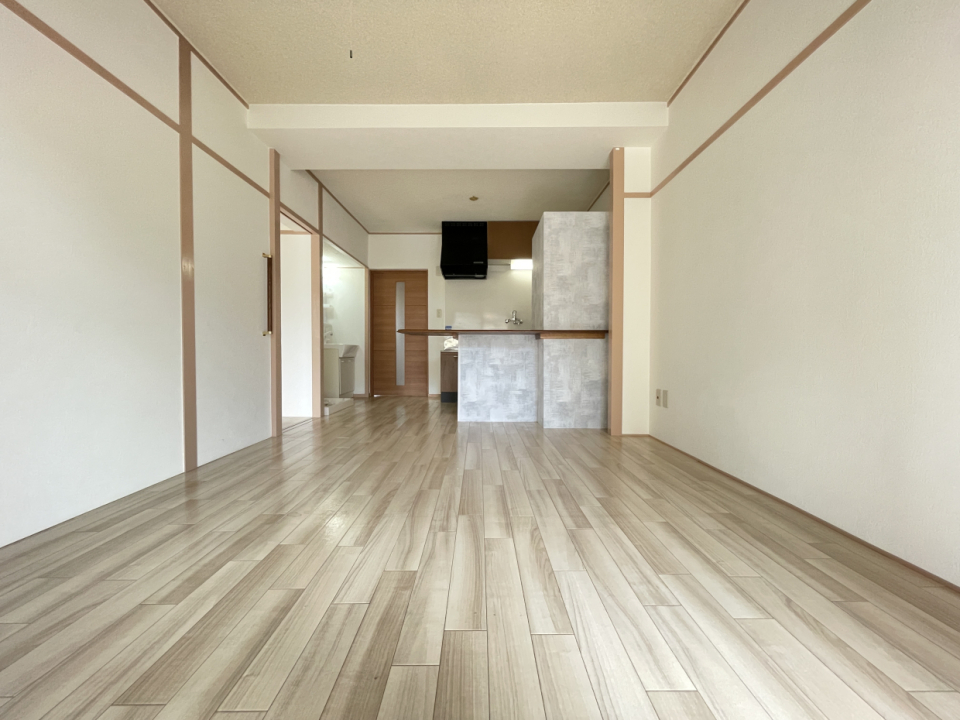 12帖のLDKは広々