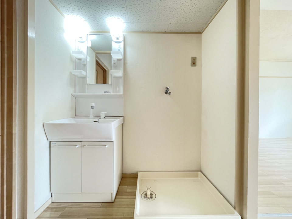 洗面所も広い！！