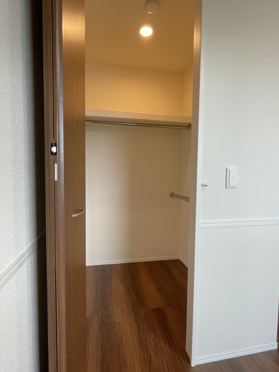 なんとウォークインクローゼット付き