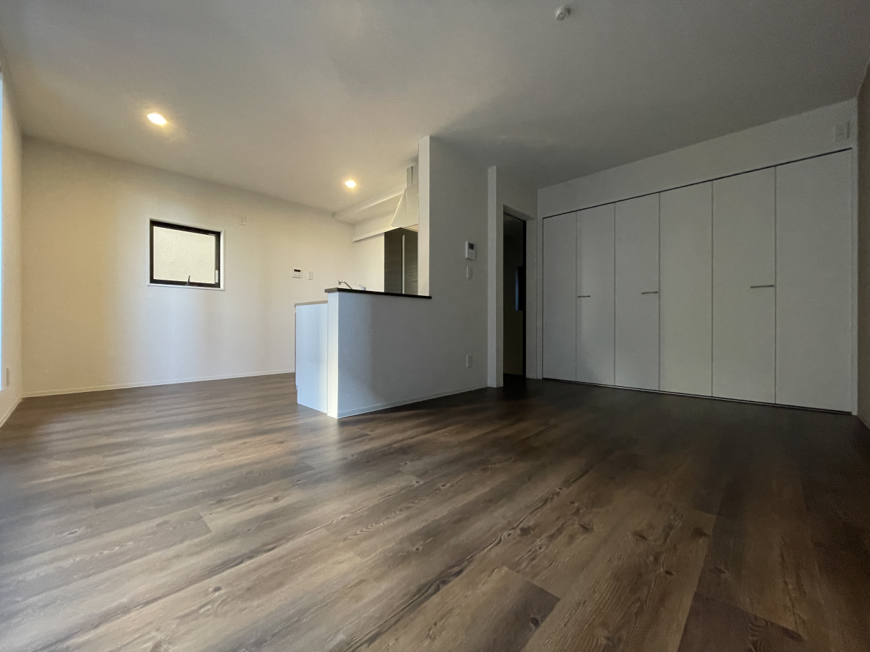 LDKは広々14帖です。