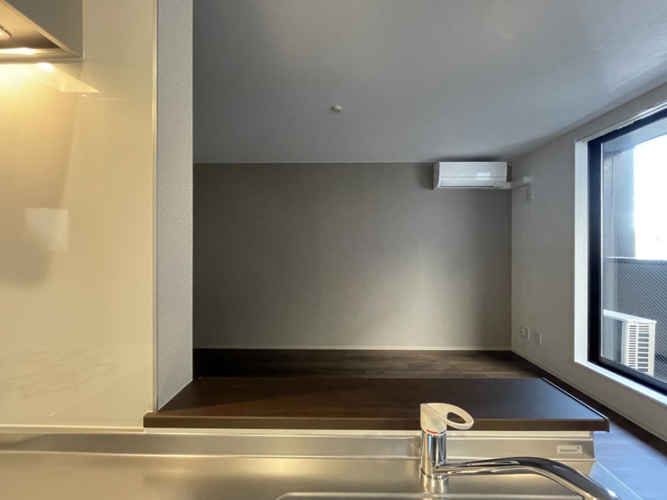 キッチンから見渡せる景色。