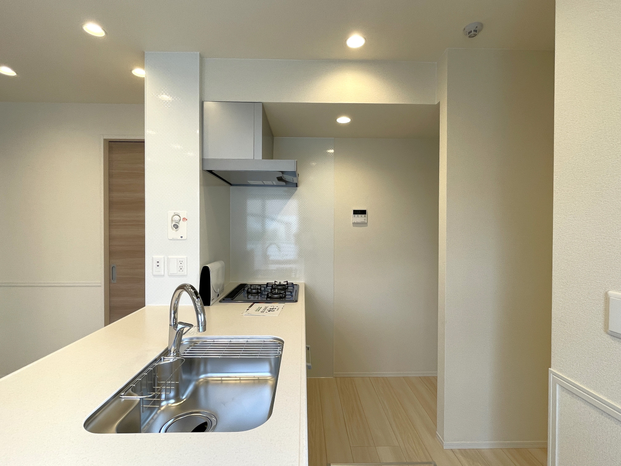 料理をしたくなってしまう、そんなキッチンです