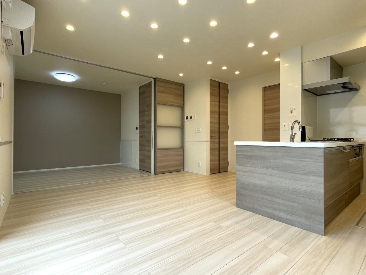 LDKとの扉を開けるとこんな感じ。広々！！