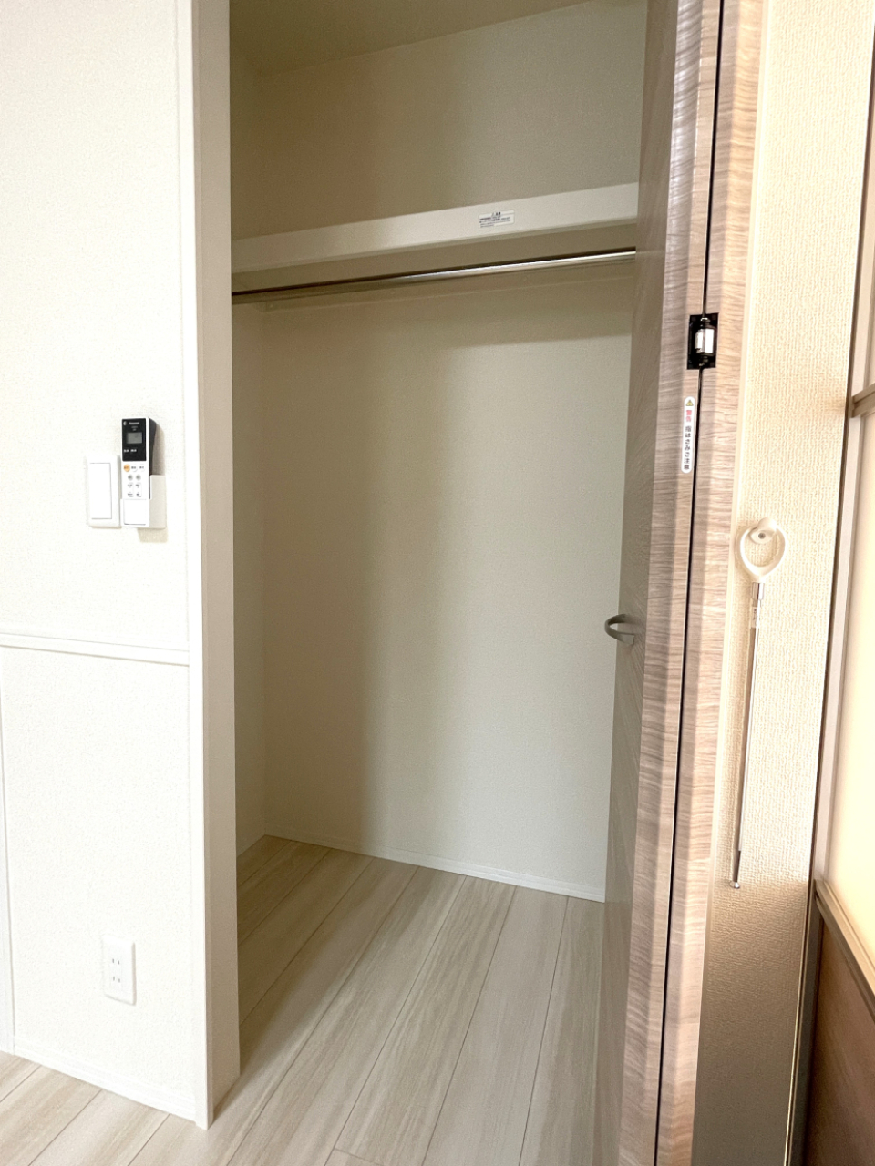 クローゼット付きです