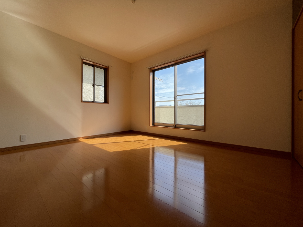 陽の光が入って心地いい