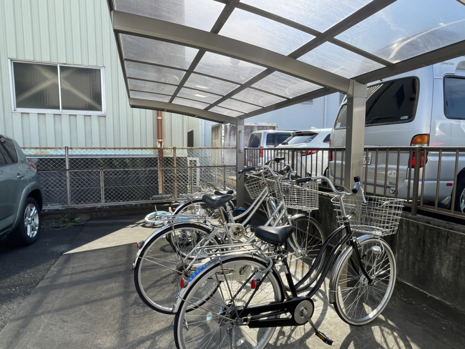 駐輪場あります