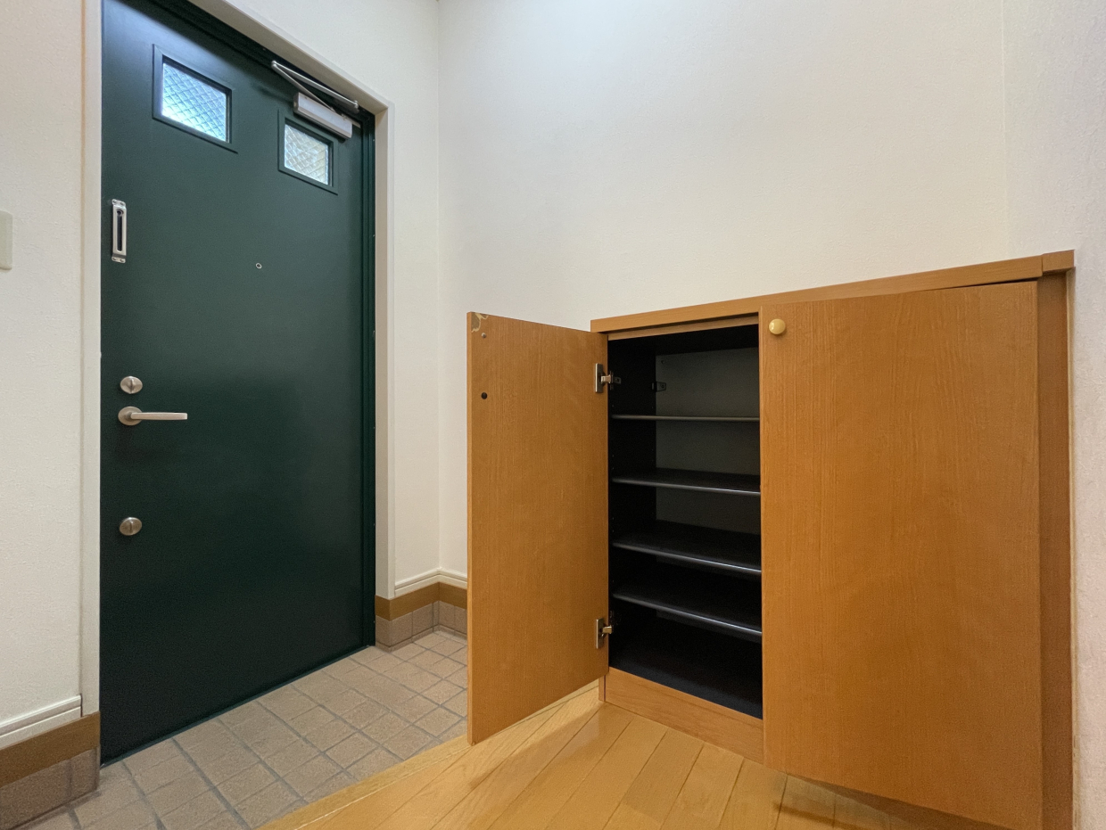 シューズボックスだって付いています！