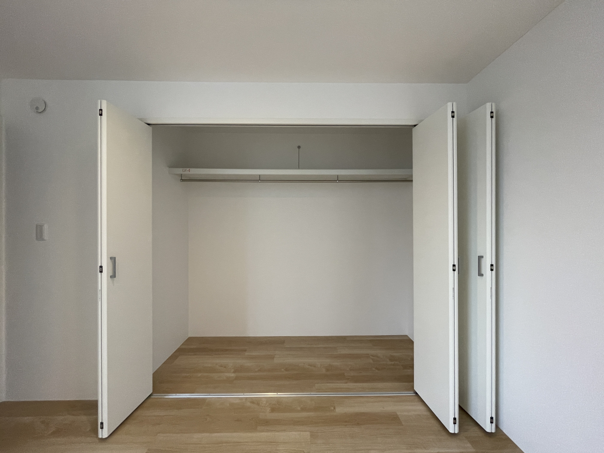 クローゼットも完備