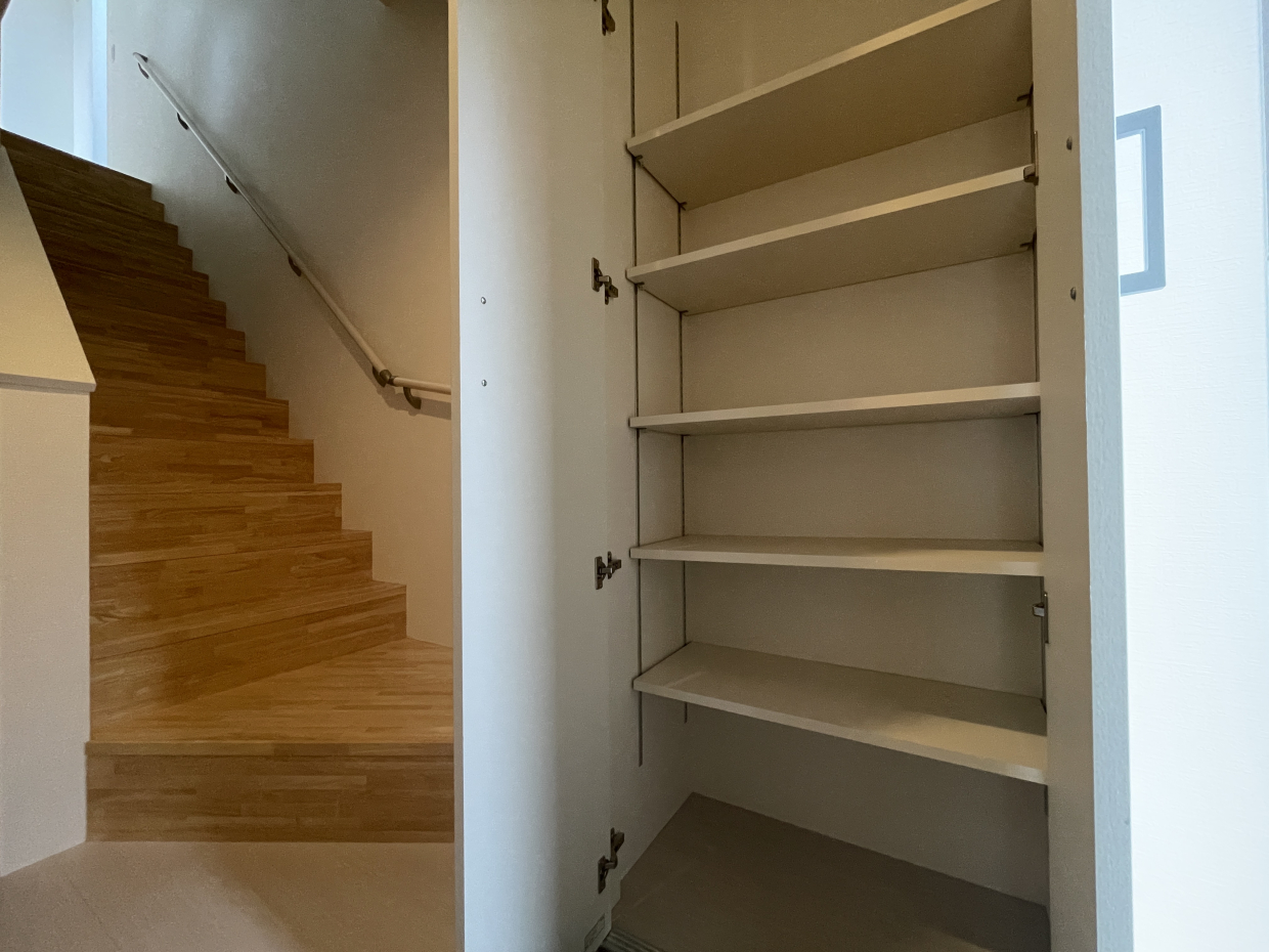 シューズボックスだって付いてます！