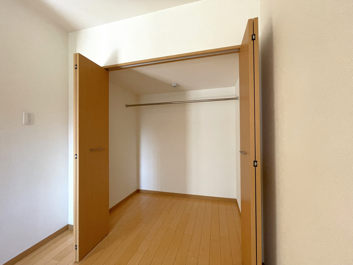 ウォークインクローゼット付きです