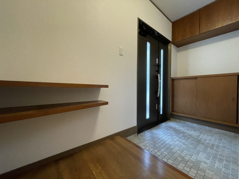 玄関も十分な広さです