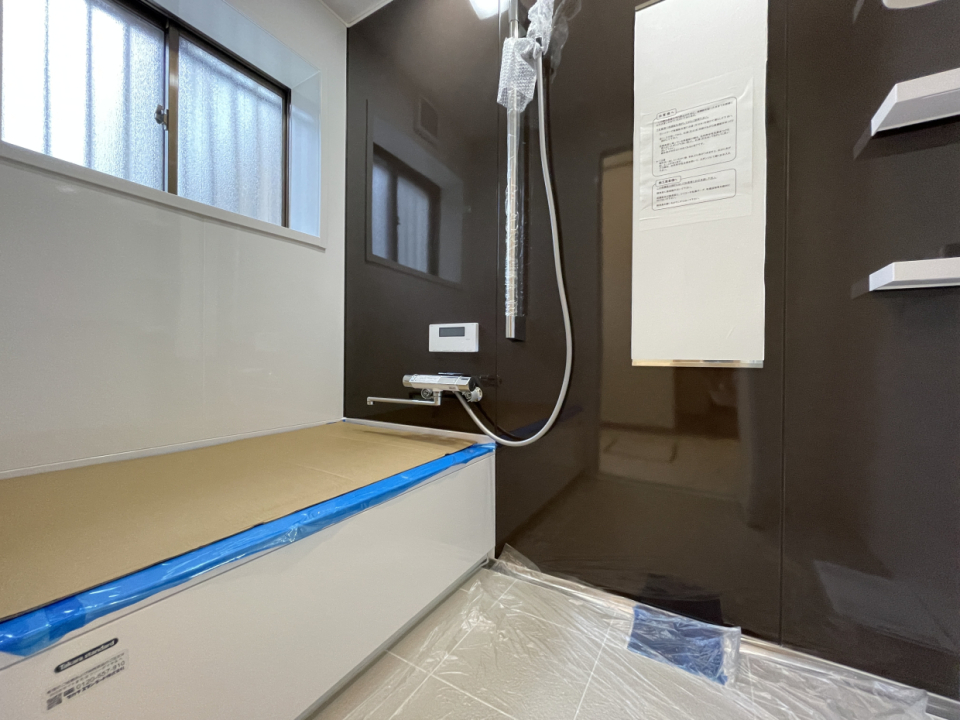 工事中ですが浴室の様子