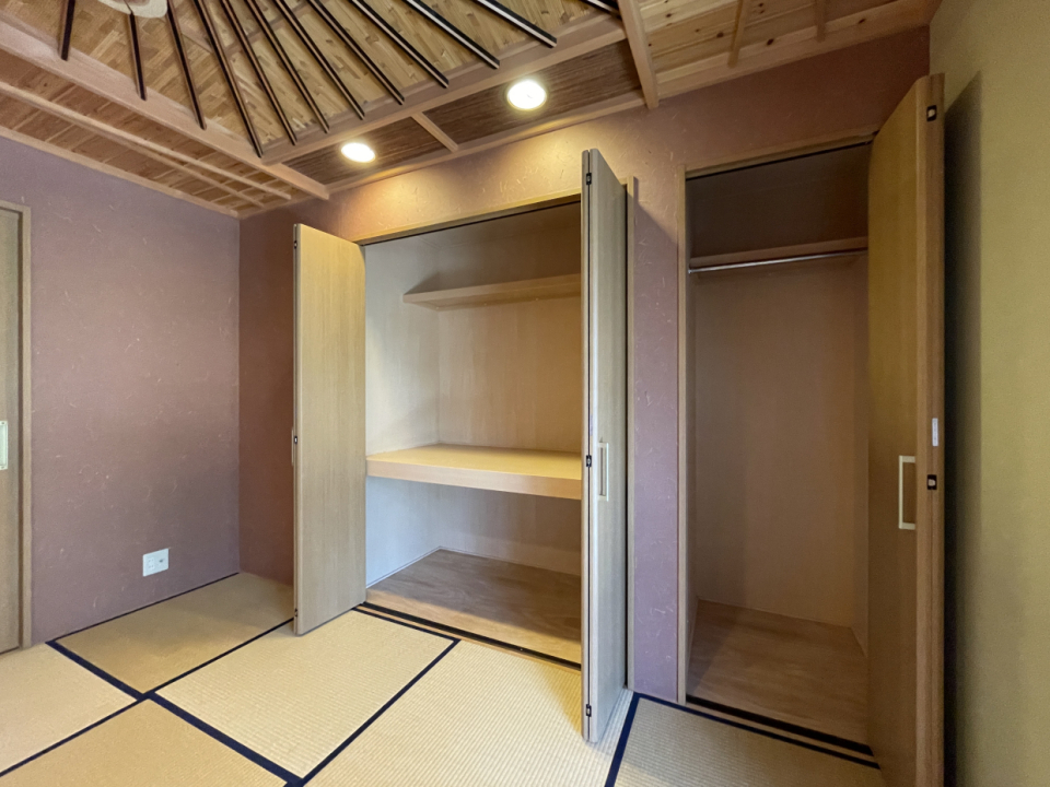 収納も完備