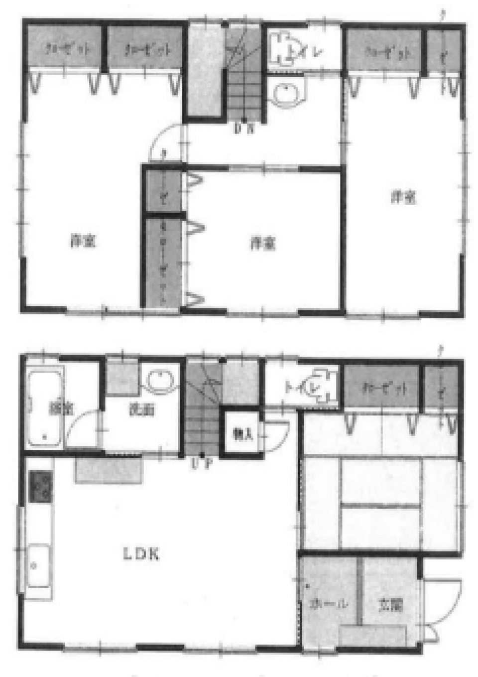 日本の心を忘れずにの間取り図