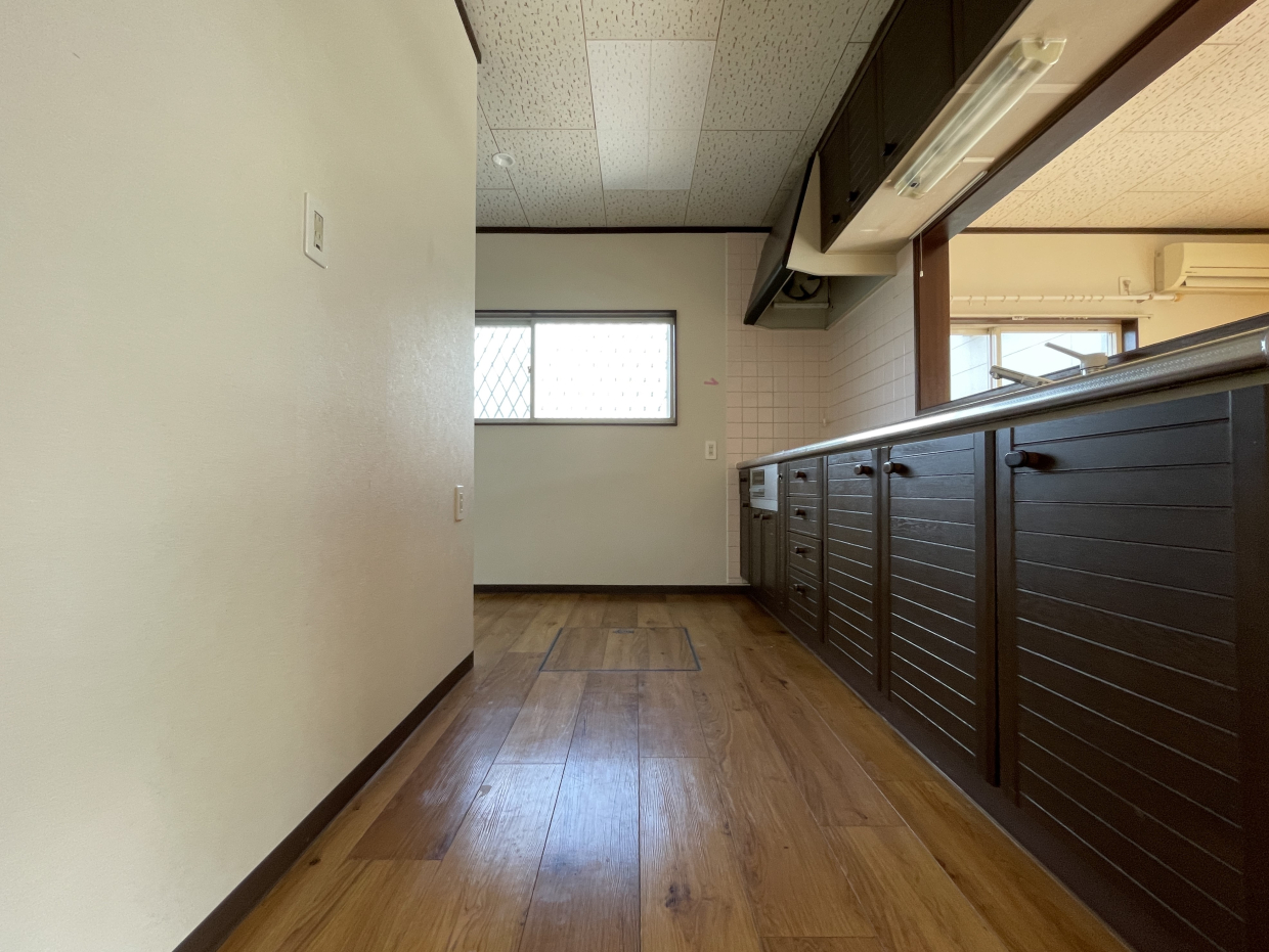 料理スペースも十分に確保〇