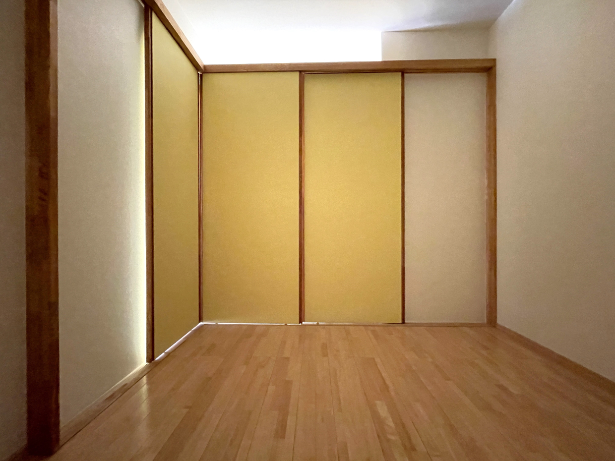 4帖の洋室は書斎にも良さそう