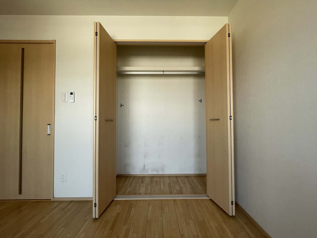 クローゼット付きです