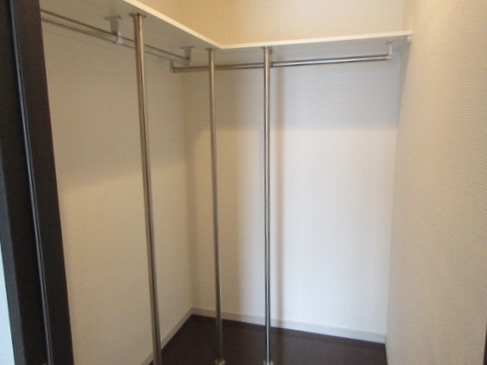 このお部屋にはウォークインクローゼットがあります