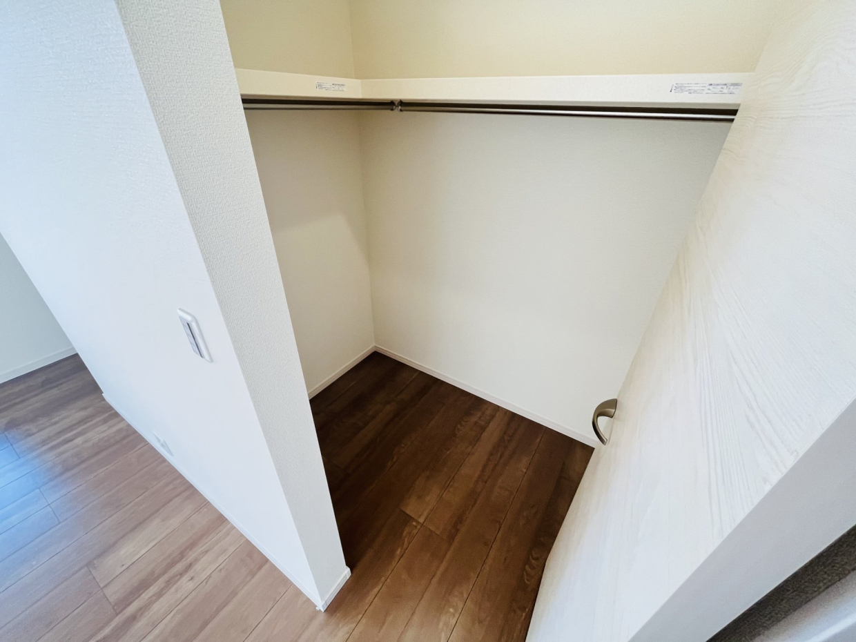 ウォークインクローゼット付き