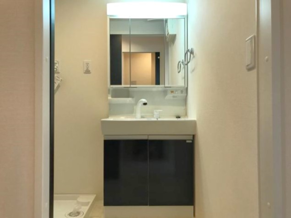 シャワー付洗面台