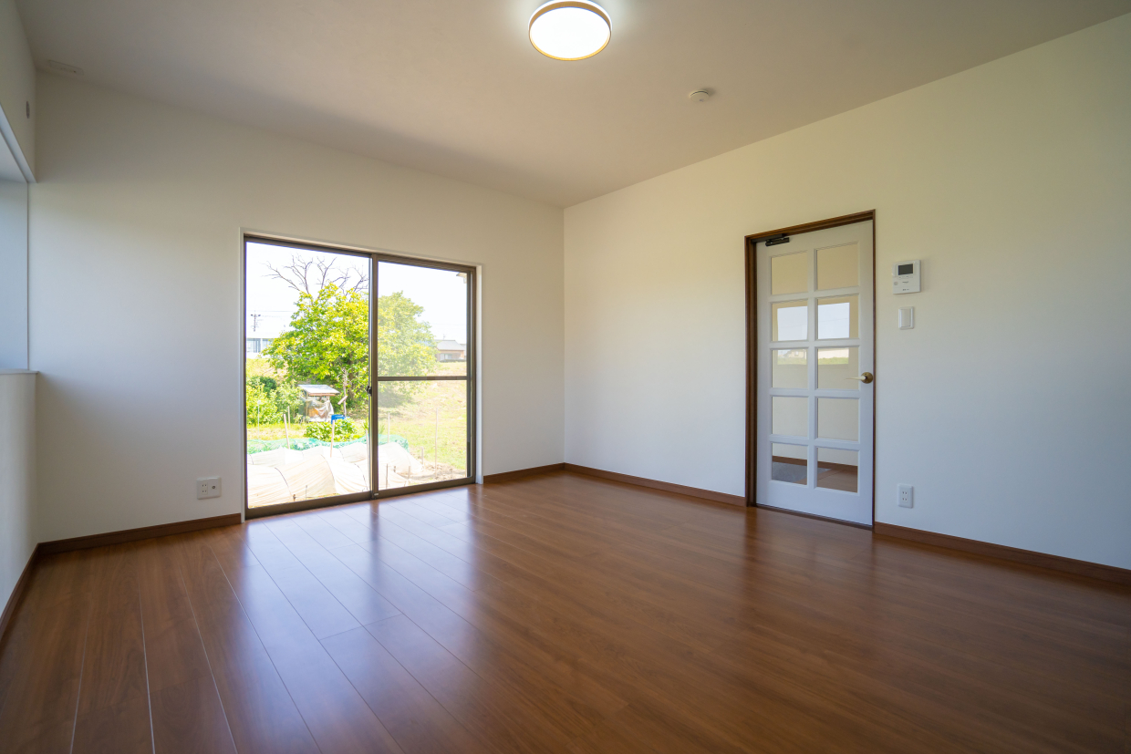 南向きで明るいリビング