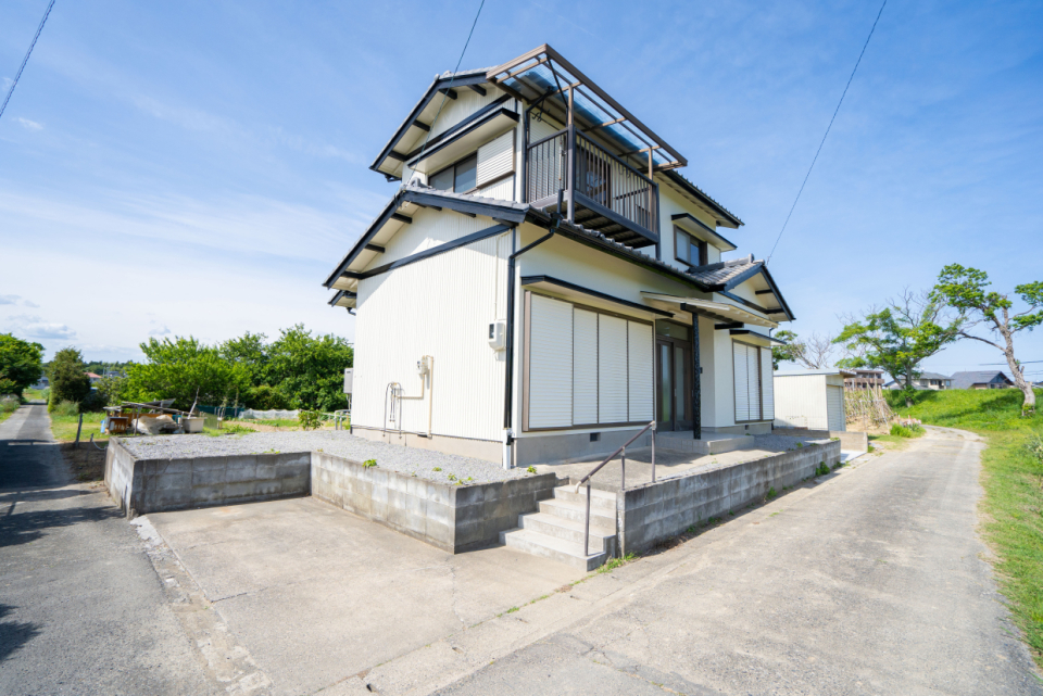 西側に作りました