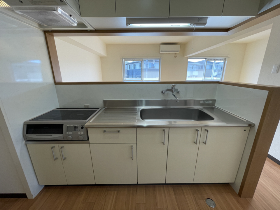 IHクッキングで料理も捗ります