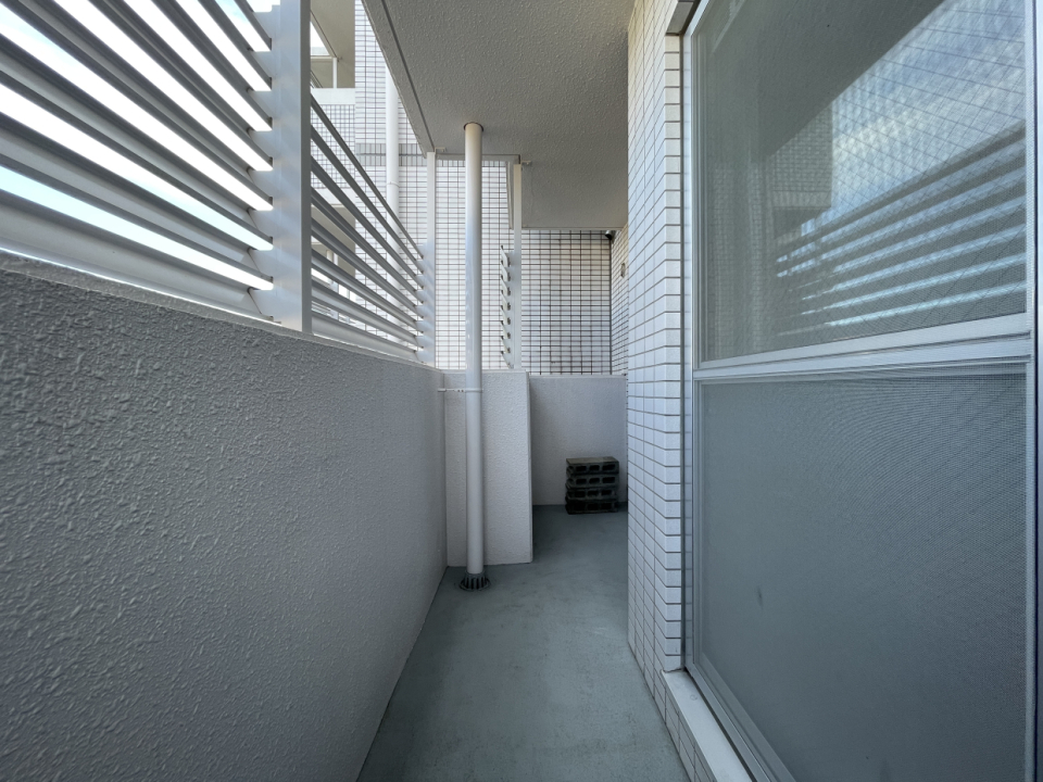 北側にもベランダあります