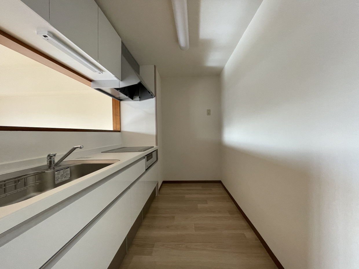 キッチンスペースも広い